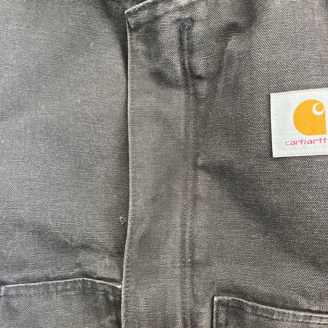 美品Carhartt トラディショナルジャケット M ブラックチャコール
