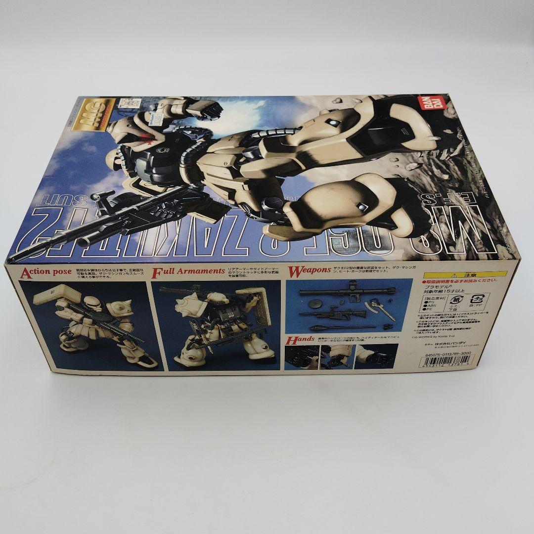 【取説欠品】バンダイ MG MS-06F-2 ザクIIF2型（連邦軍仕様)）