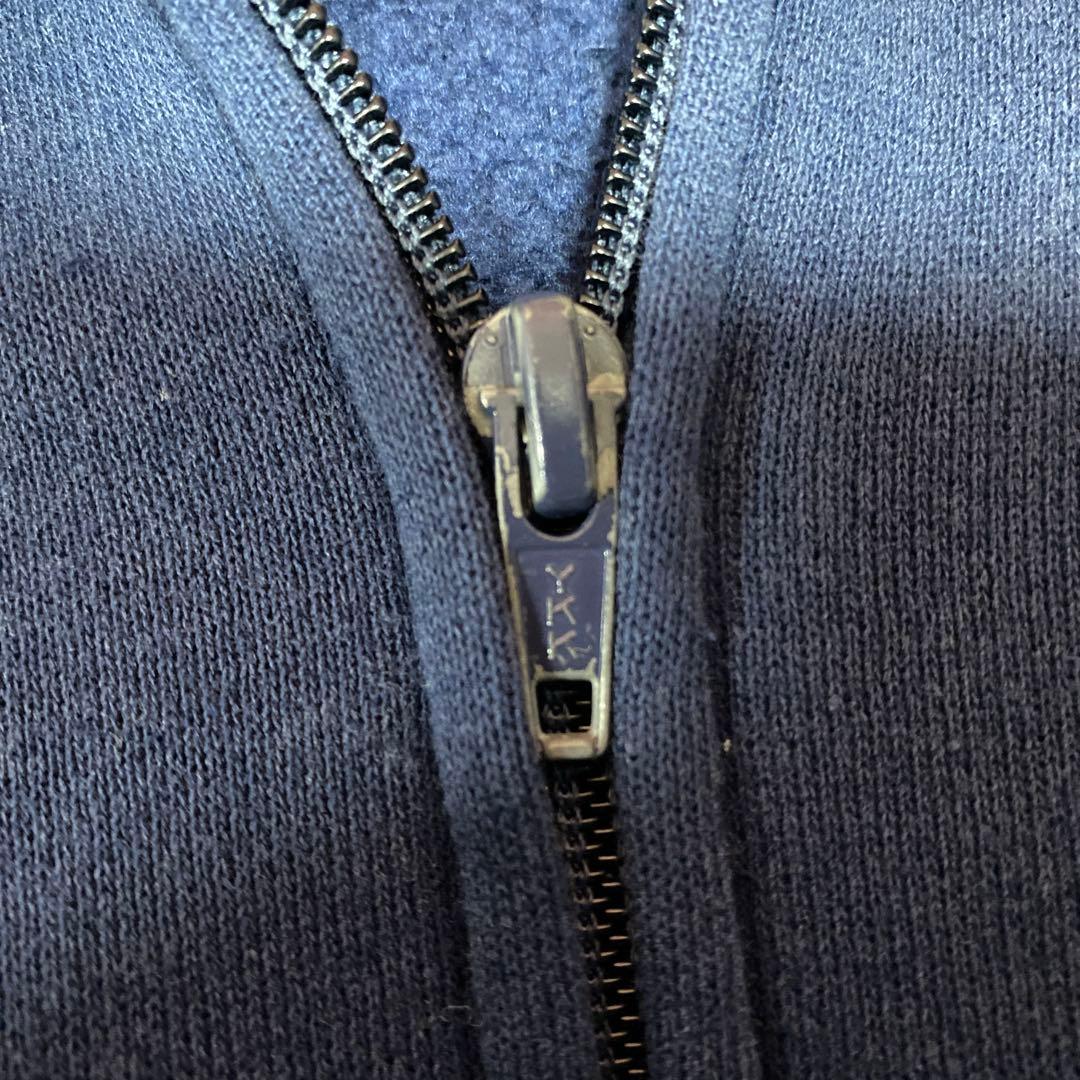 RUSSELL ATHLETIC ネイビー ジップパーカー USA製 90s