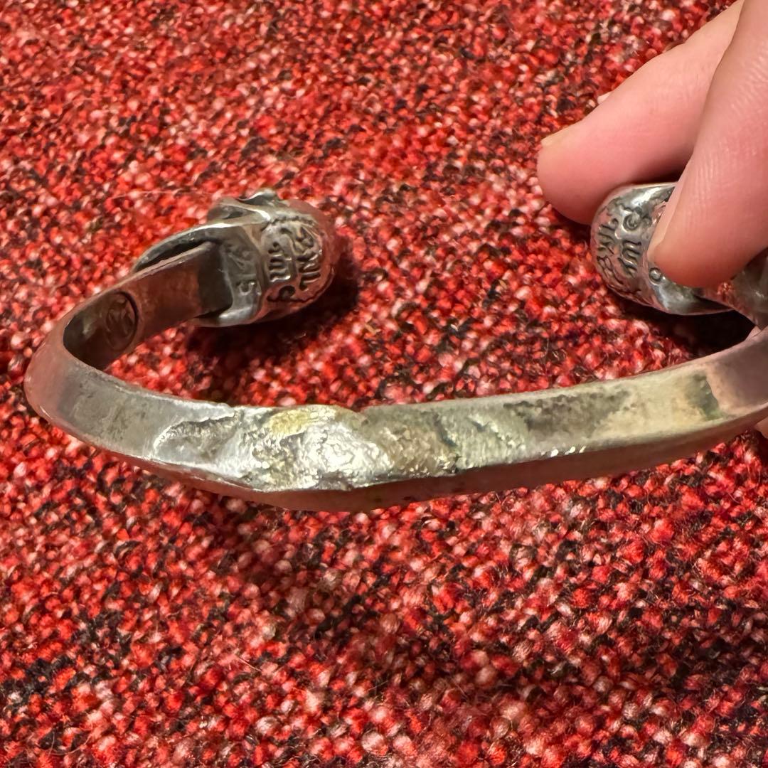 BWL 限定 スカルバングル シルバー925