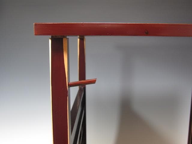 ☆　駒沢利斎　吉野棚　裏千家　十四代　淡々斎の花押がございます☆y582