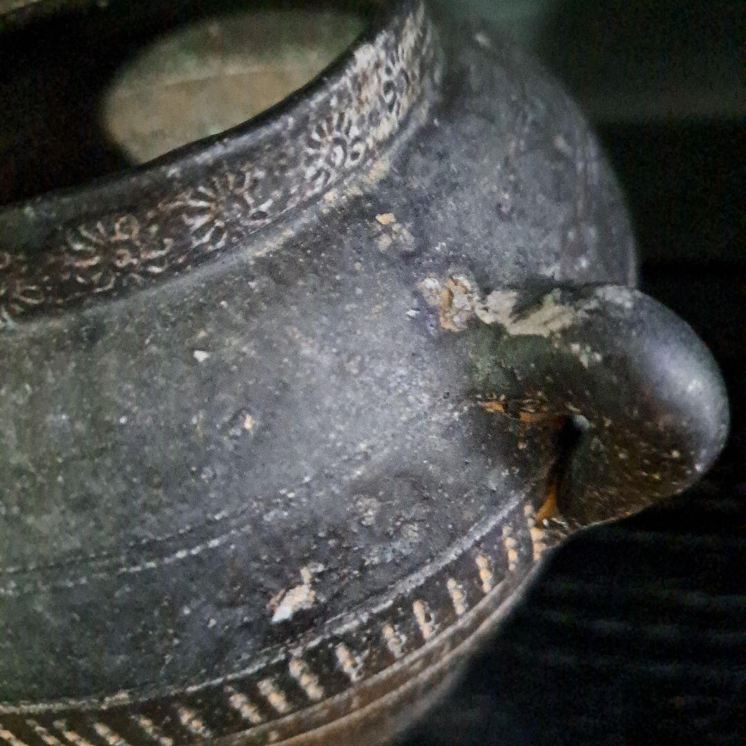 古代土器　　双耳壷　　押形多様図