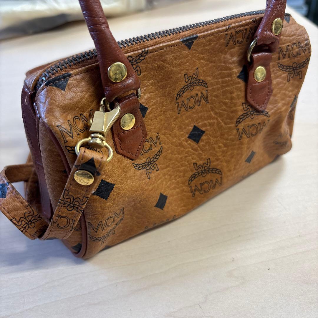 MCM 2way ミニハンドバッグ