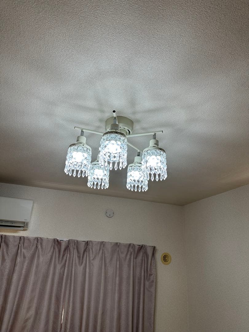 ★【美品】シーリングライト シャンデリア おしゃれ led 5灯