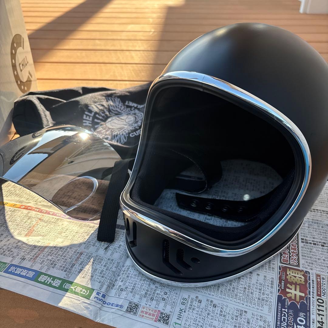 CHILL チル　ボンバーマンヘルメット　スペースヘルメット　オーシャンビートル