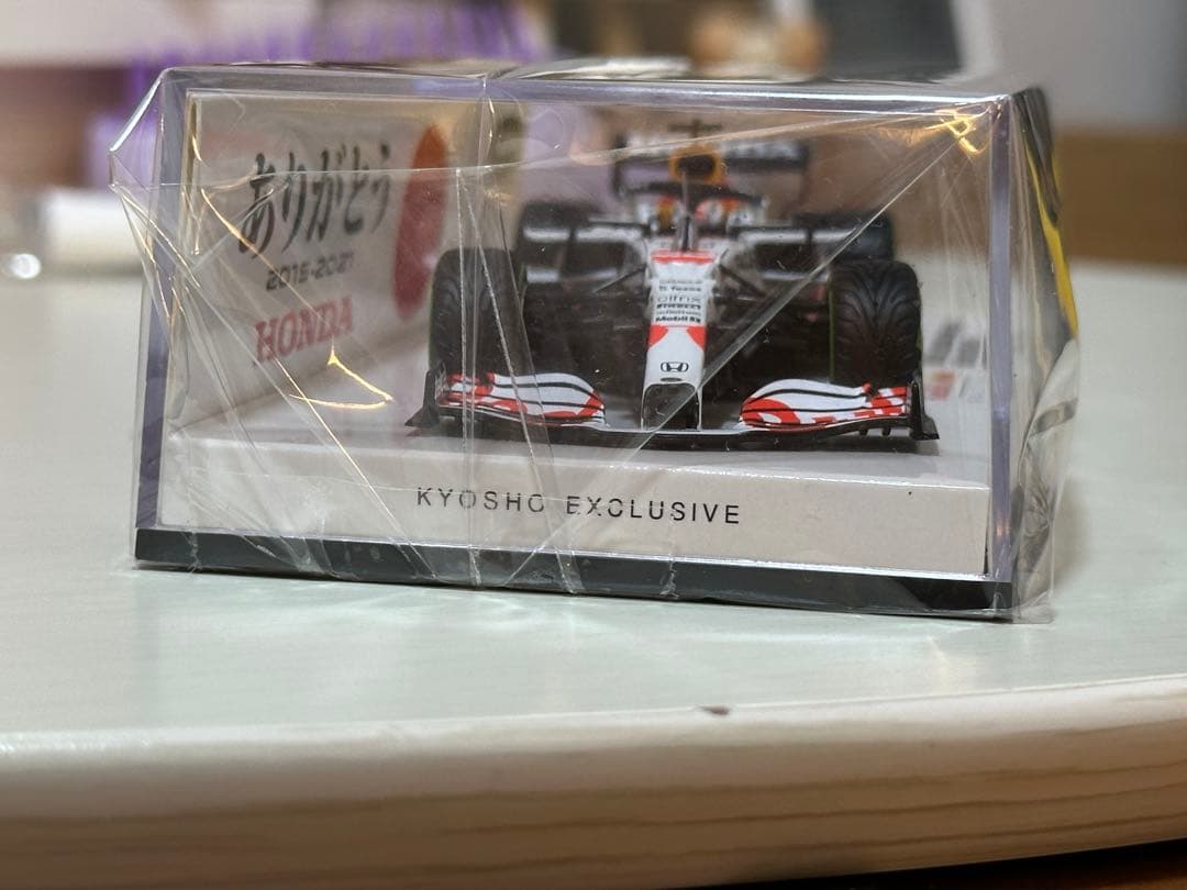 ミニチャンプス 1/43 レッドブル フェルスタッペン2021 ありがとうカラー