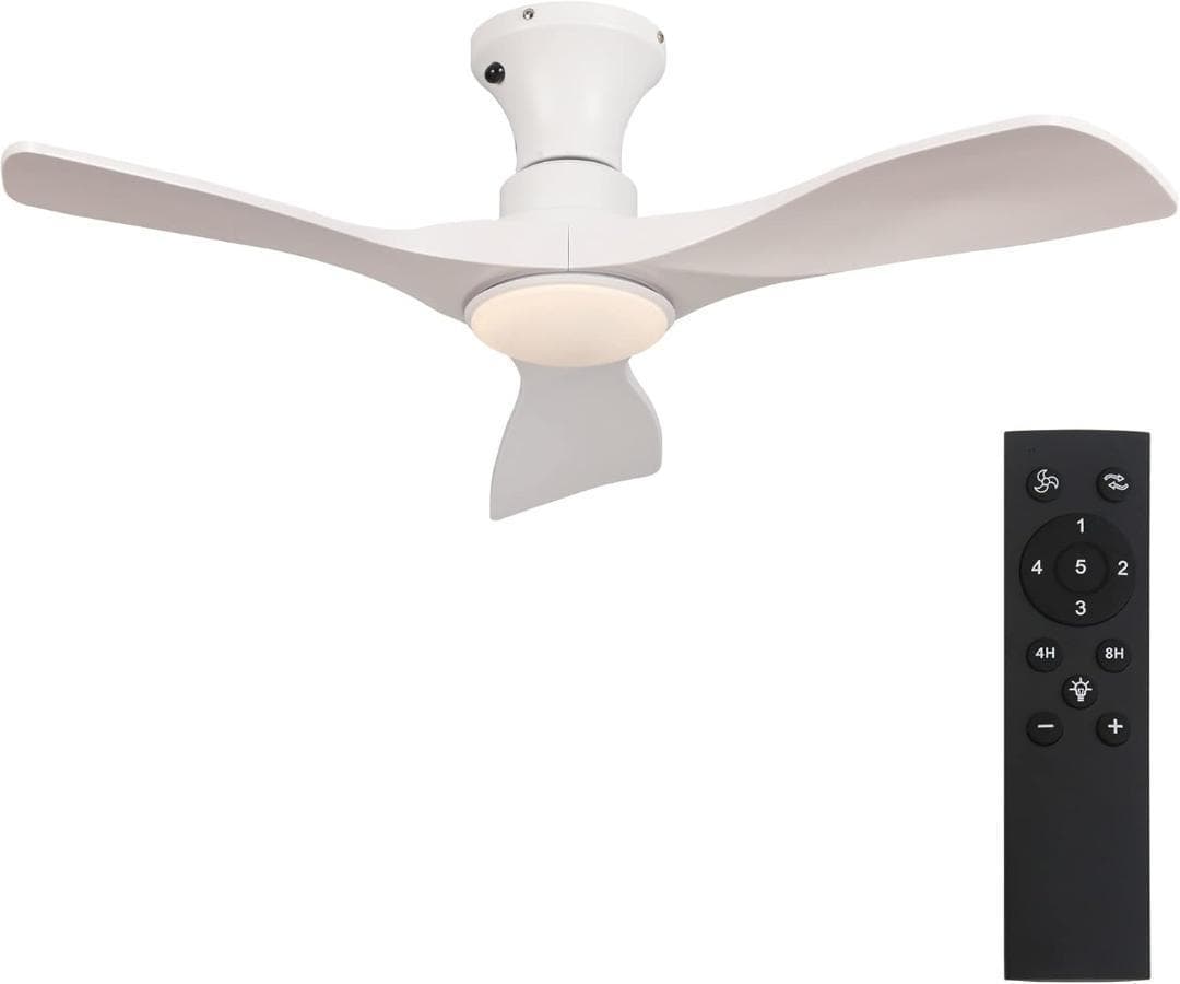 A202 Parrot Uncle シーリングファンライト 照明器具 ホワイト