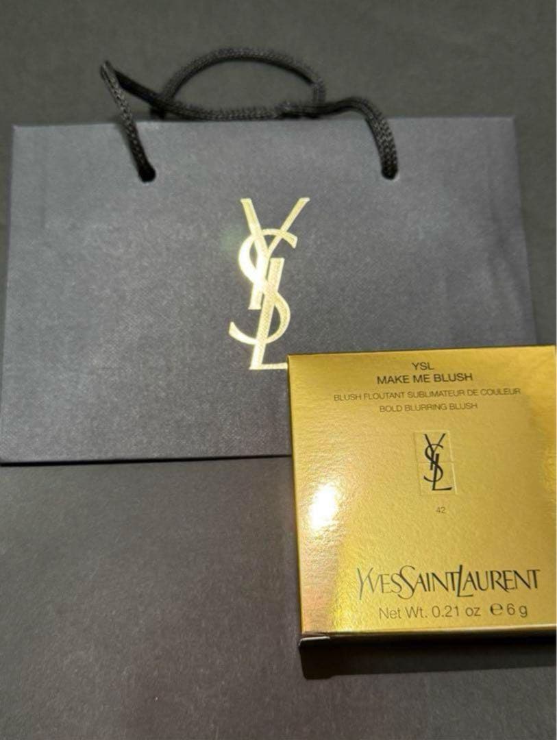 イヴ・サンローラン メイクミーブラッシュパウダー42ベビードールピンク