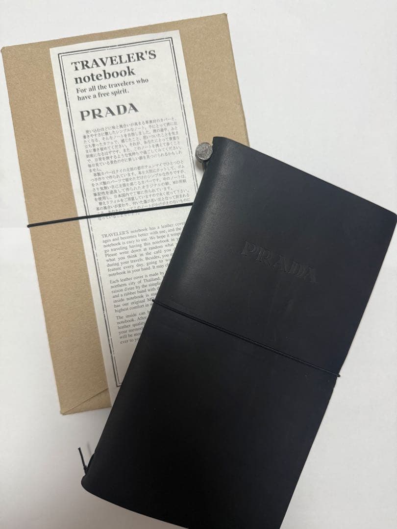 【新品】PRADAプラダトラベラーズノートTraveler's notebook