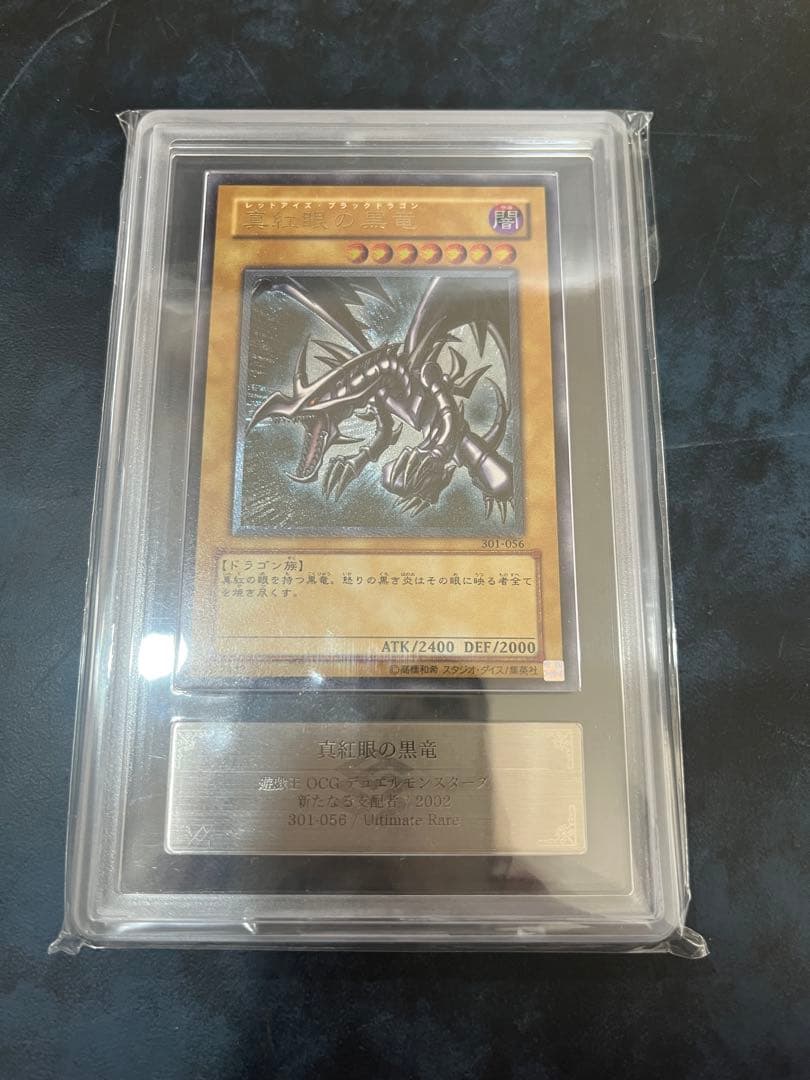 真紅眼の黒竜 レリーフ ARS9 鑑定書なし