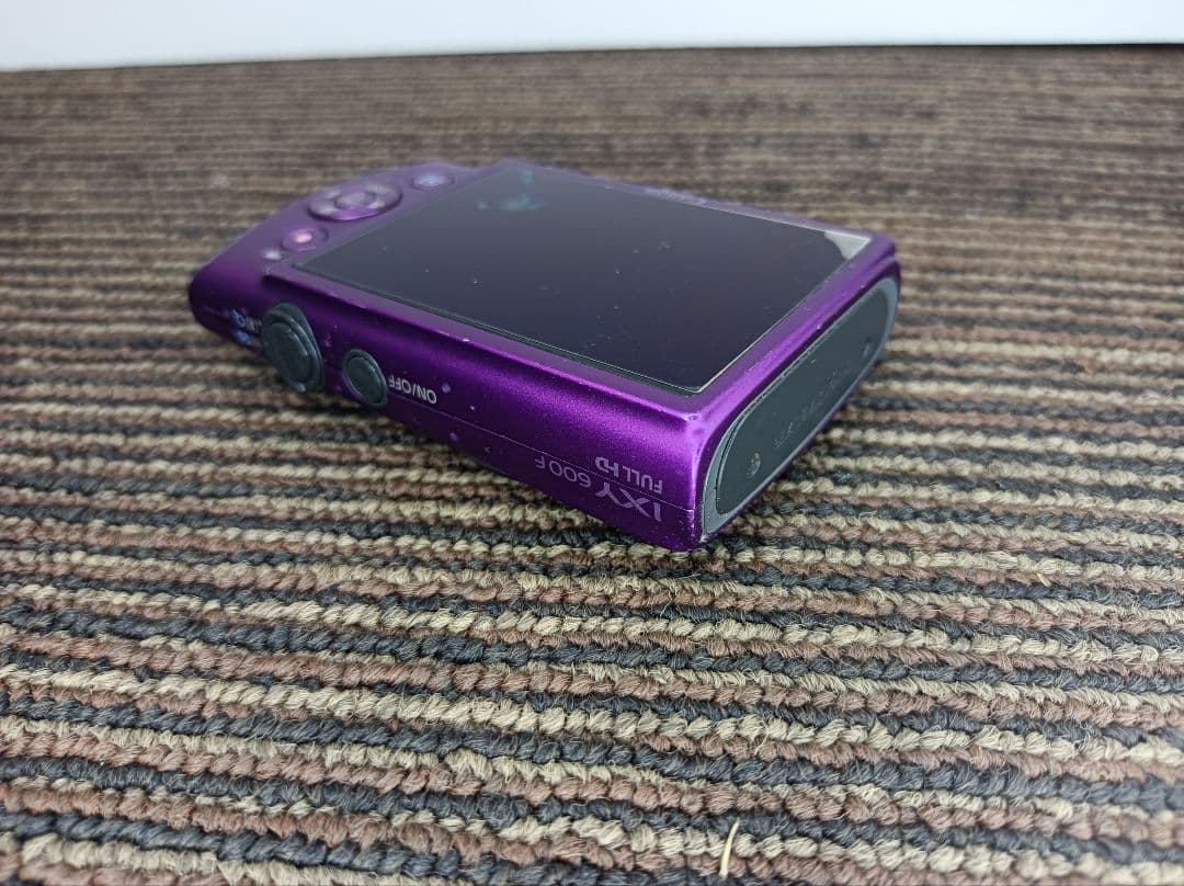 Canon IXY 600F パープル デジタルカメラ