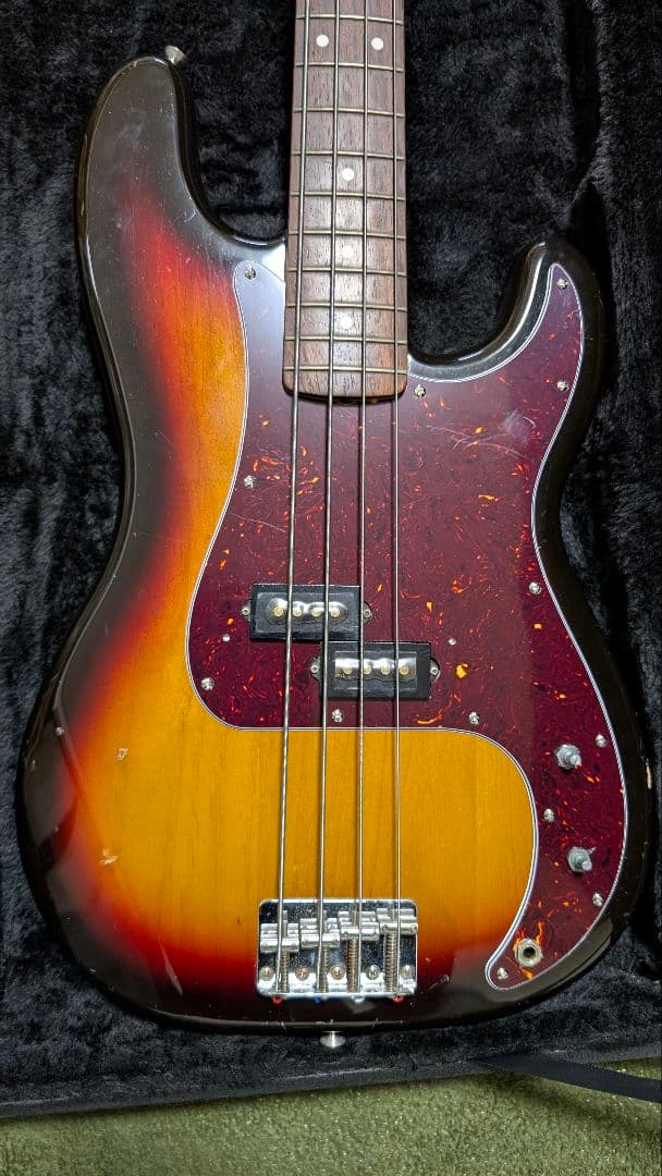 ア*読様 Fender japan プレシジョンベース サンバースト プレベ