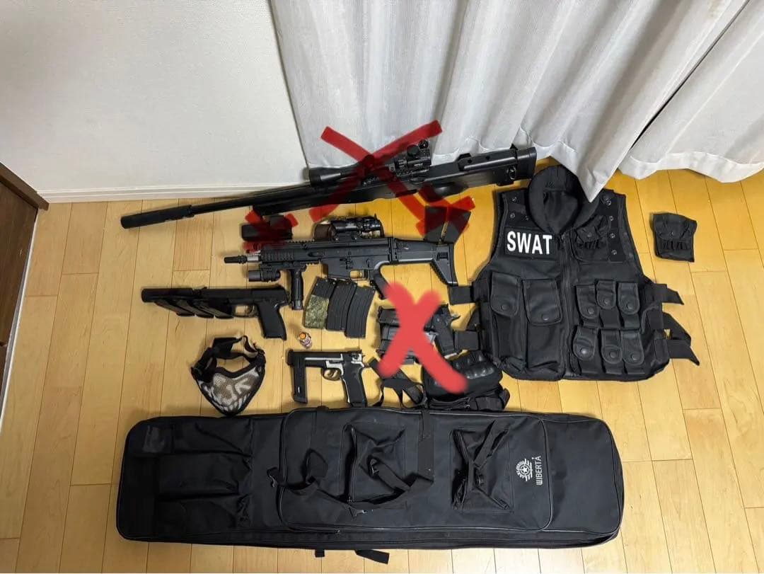 サバゲー引退 スターターセット 10禁エアガン