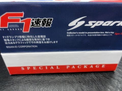 スパーク 1/43 アルファタウリ AT04 角田 アメリカGP F1速報別注品