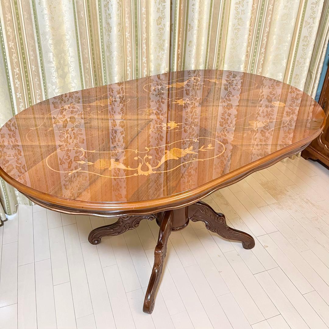 イタリア家具　テーブル ダイニングテーブル