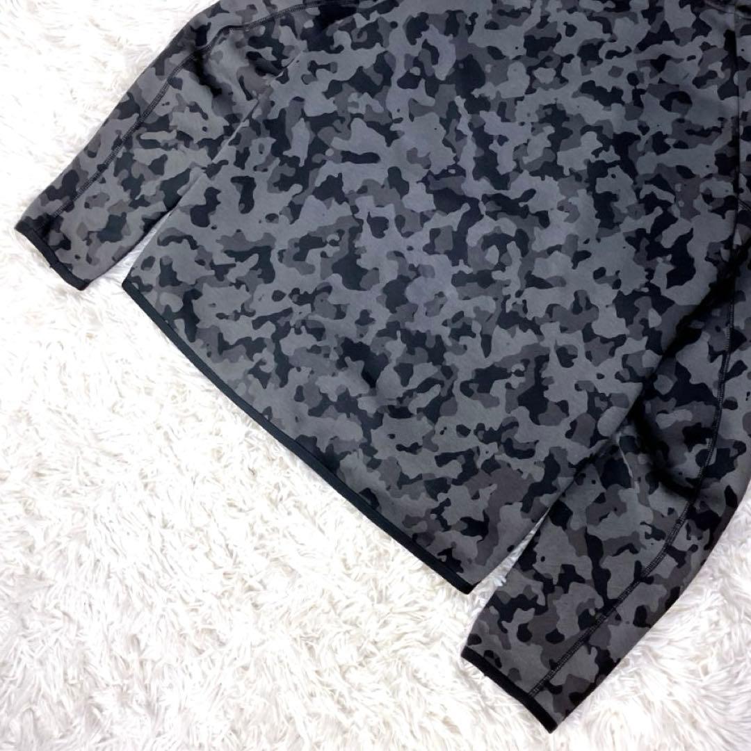✨ナイキ テックフリース セットアップ ジャージ グレー カモフラ 迷彩 M