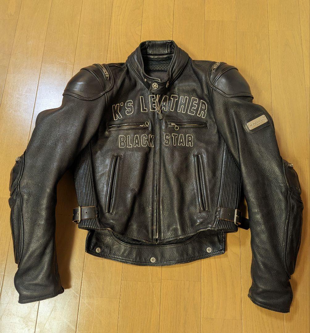 皮ジャン　カドヤ　ブラックスター