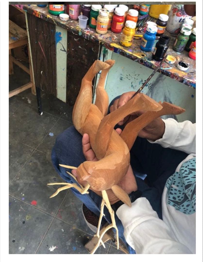 【激レア】oaxaca wood carving Mexico製