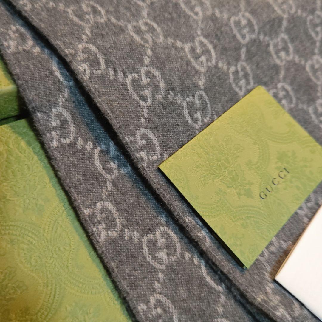 ❤新品箱袋付き❤GUCCI マフラーショール ストール❤最高級カシミア100%❤