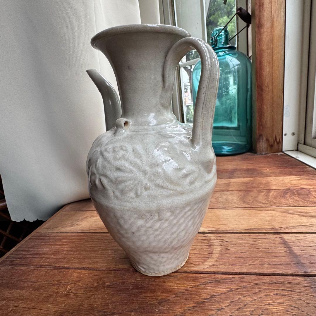 南宗 中国 取手 水注 陶器 骨董 古美術