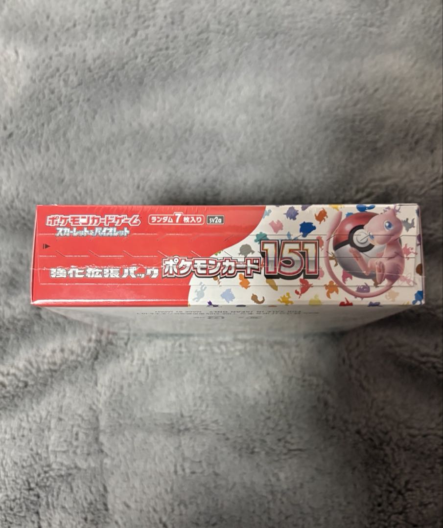 【正規シュリンク付 未開封】ポケモンカード151 BOX