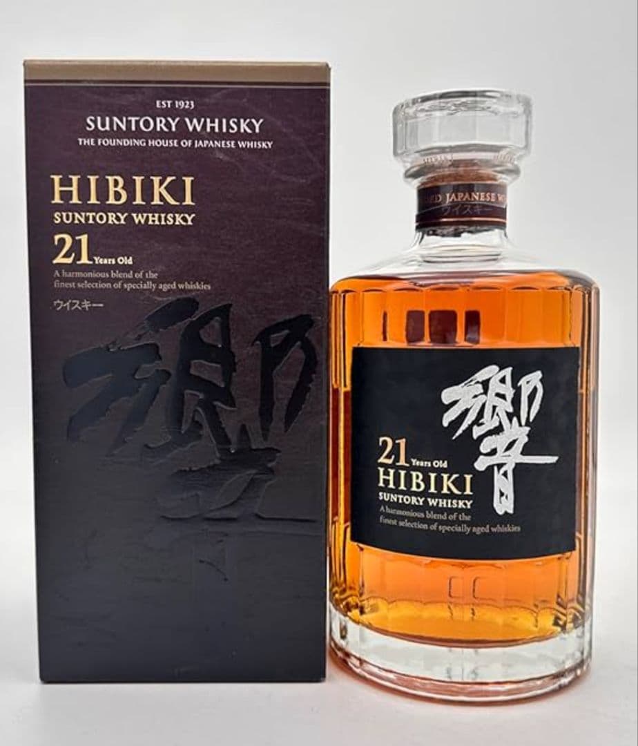 サントリー　響　 21年 ウイスキー 箱入り