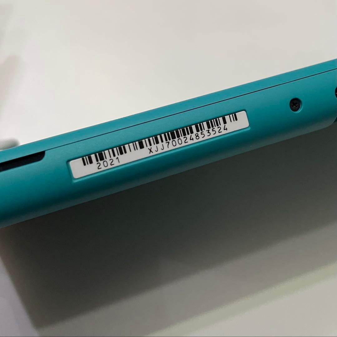 未使用に近い❤︎Nintendo Switch Liteターコイズ 本体 充電器◎