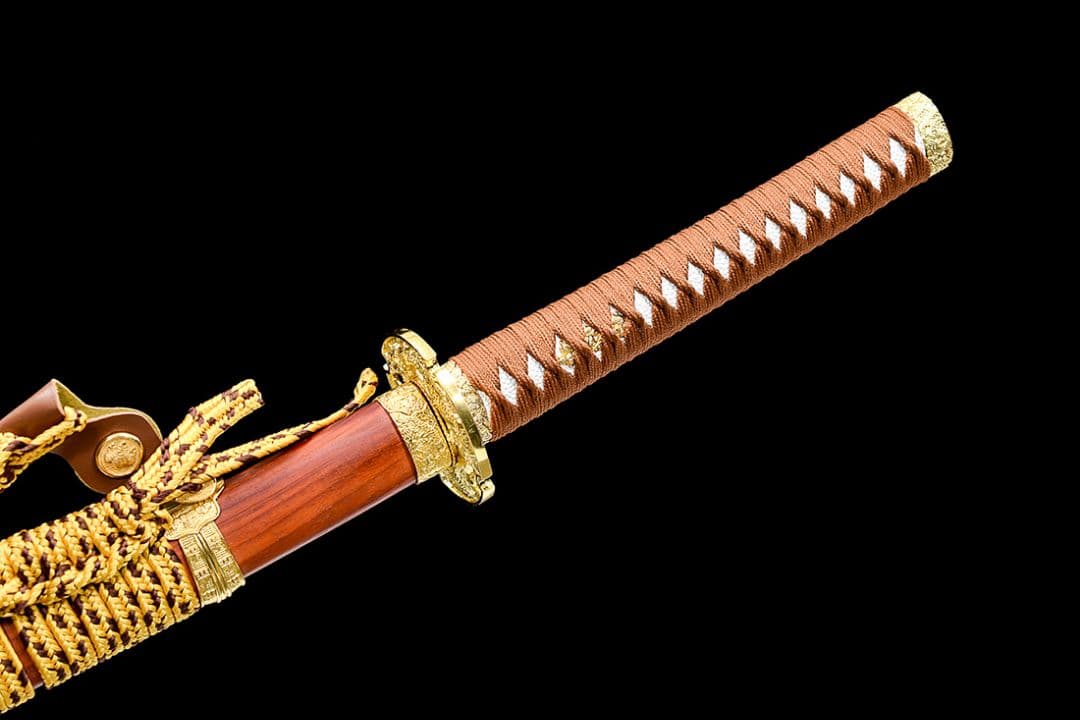 【金龍太d】武具　刀装具　日本刀　模造刀 居合刀 手鍛造打 鋼刀 武蔵 鑑賞