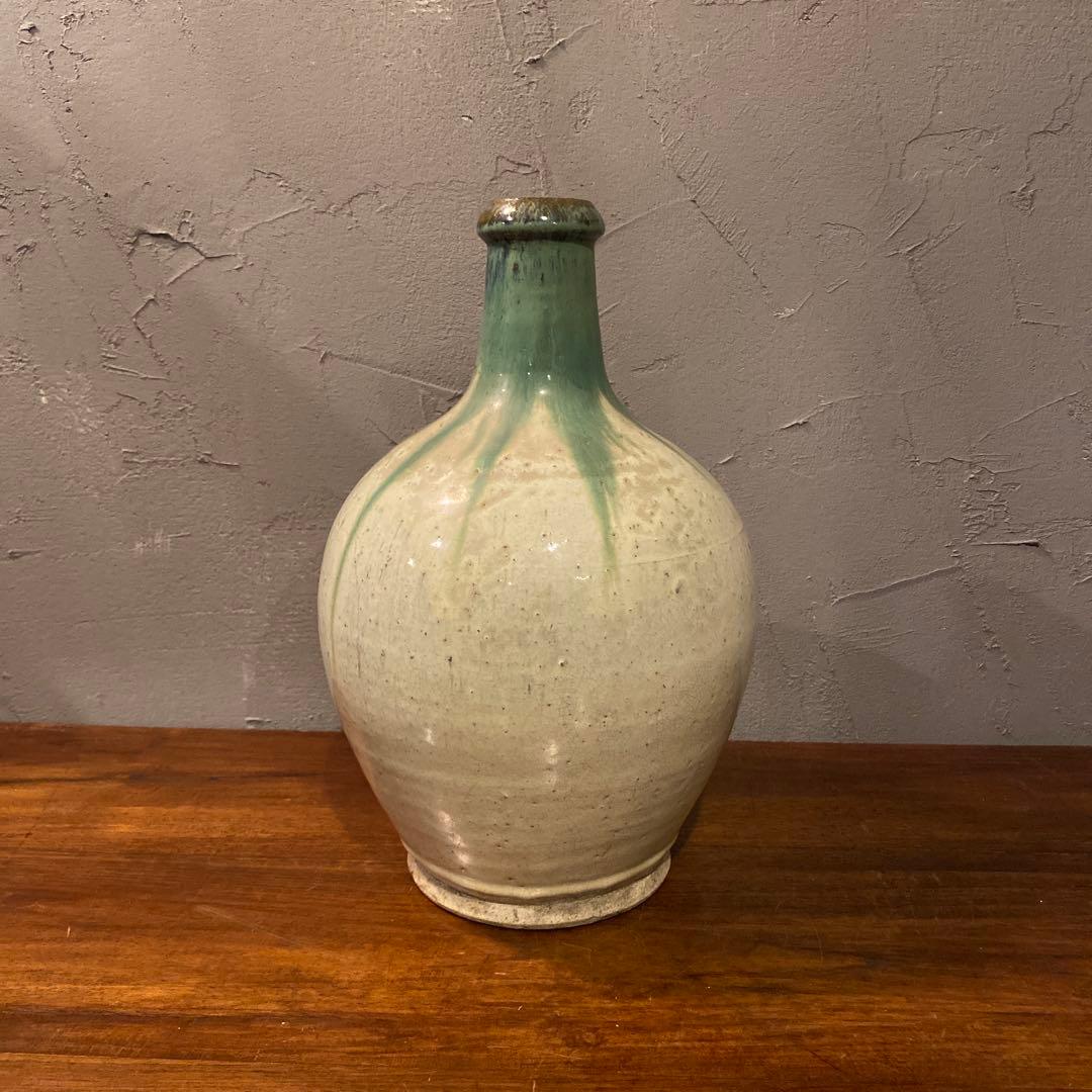 時代物 骨董品 大徳利 一輪挿し 花器 笠間焼 ファットラヴァ コレクション