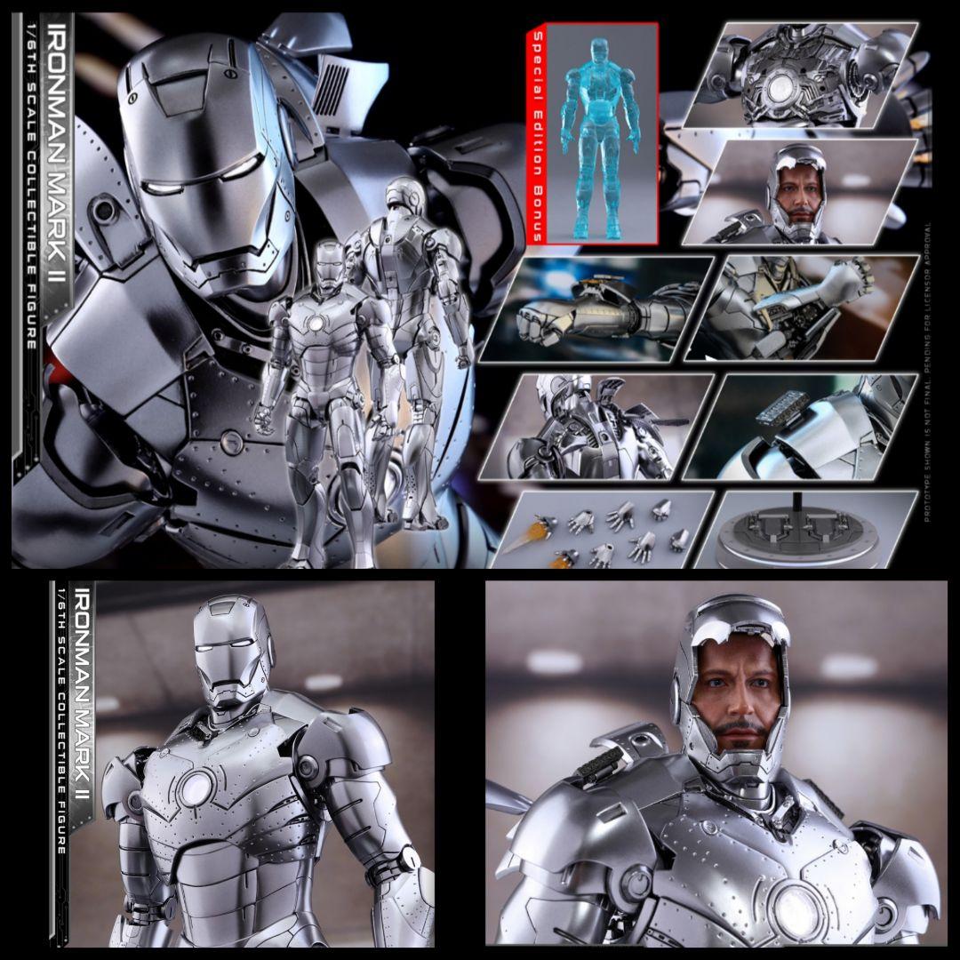 ホットトイズ　アイアンマン マーク2 トイサピエンス限定　ボーナスアクセサリー付