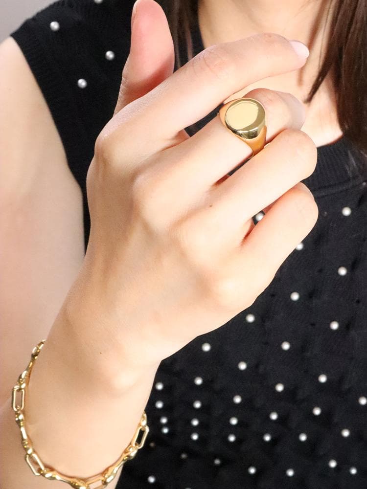 【未使用】　GABRIELA ARTIGAS　LARGE SIGNET リング