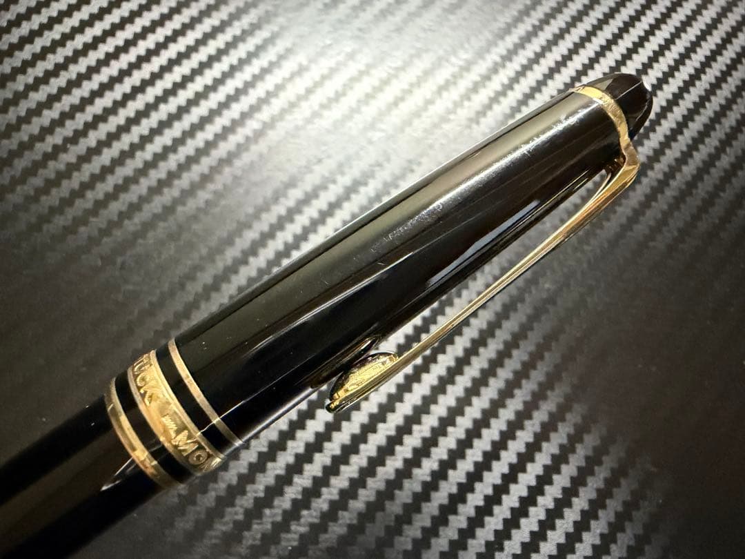 未使用に近い モンブラン マイスターシュテュック 164 ボールペン ブラック