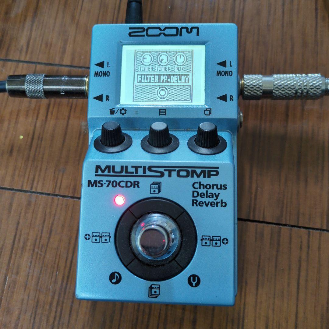 ZOOM MS-70CDR ギターエフェクター　本体のみ