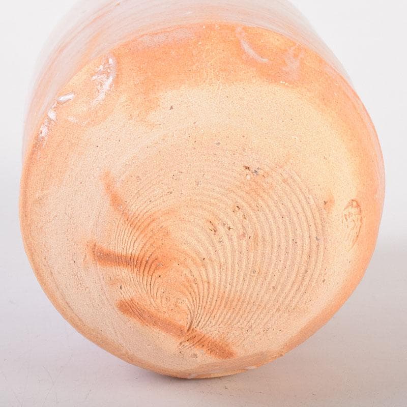 茶道具　萩焼　江月窯　肩衝茶入　在銘　共箱　V　6896