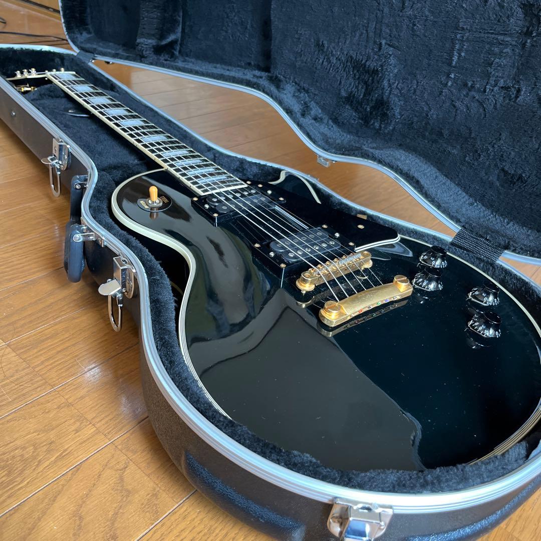 [美品] バーニー　レスポールカスタム RLC-60 1980年代ハードケース付