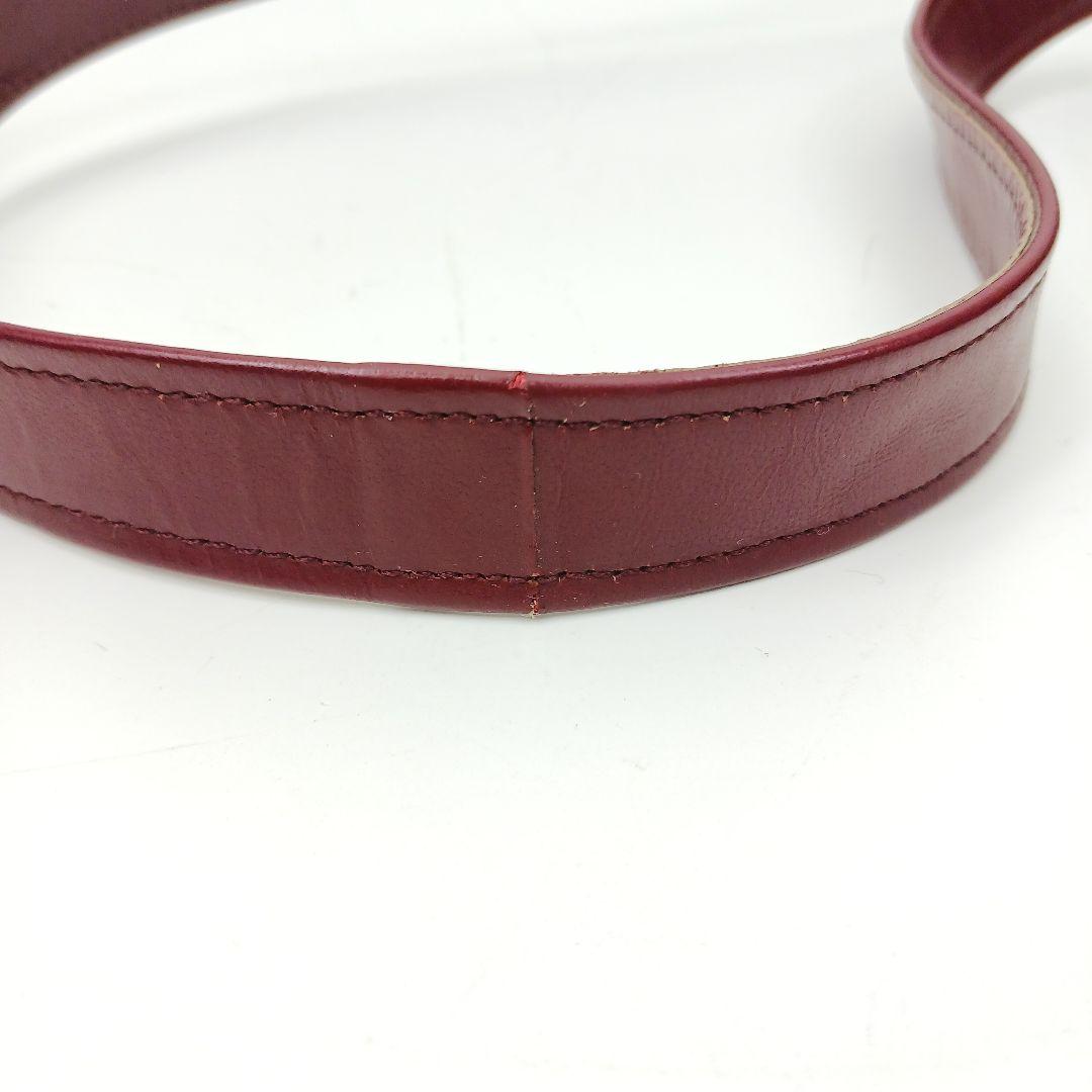 ✨良品✨クレージュ ヴィンテージ ショルダーバック ワインレッド