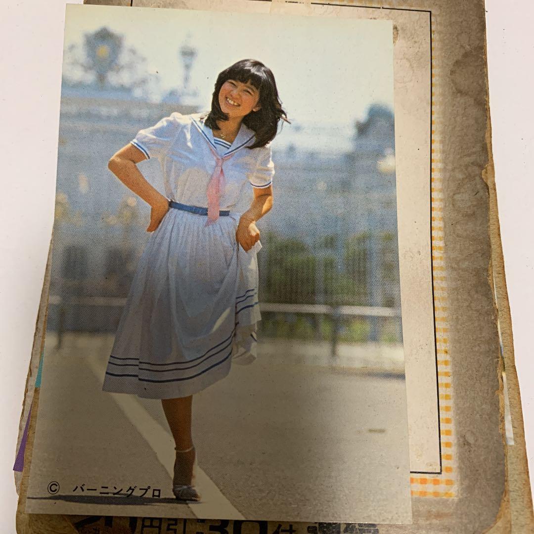 郁恵と真子　プロマイド　デッドストック