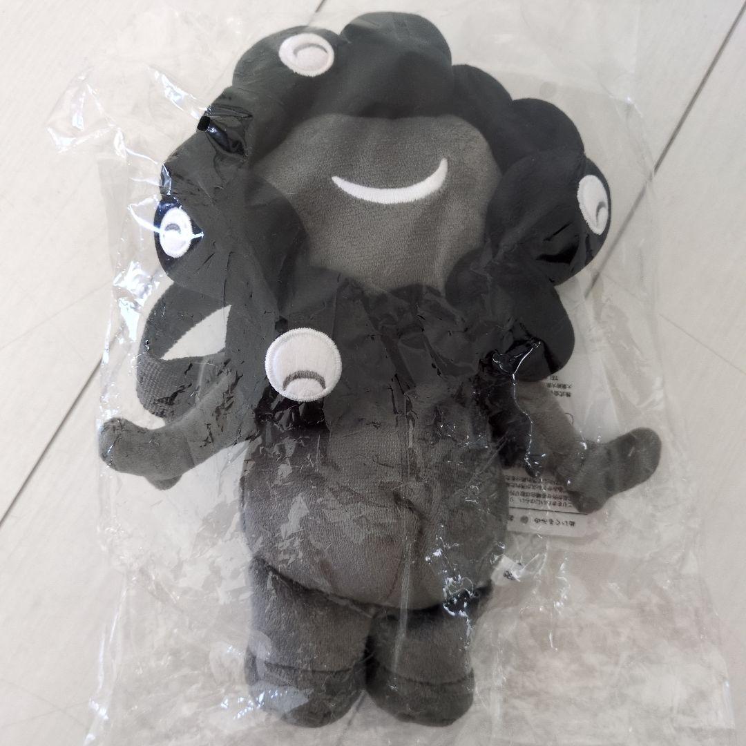 ミャクミャク 全身ぬいぐるみポーチ 黒 大阪・関西万博 黒ミャク