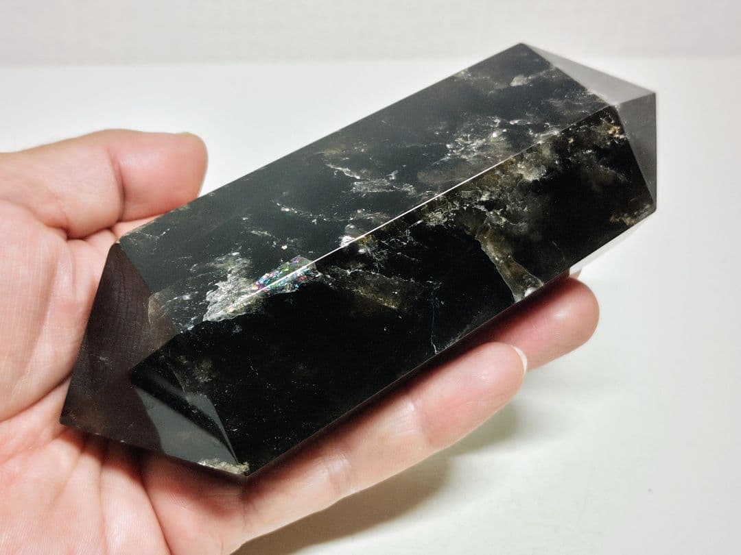 スモーキークォーツ 539g 水晶 原石 鑑賞石 自然石 誕生石 鉱物 鉱石