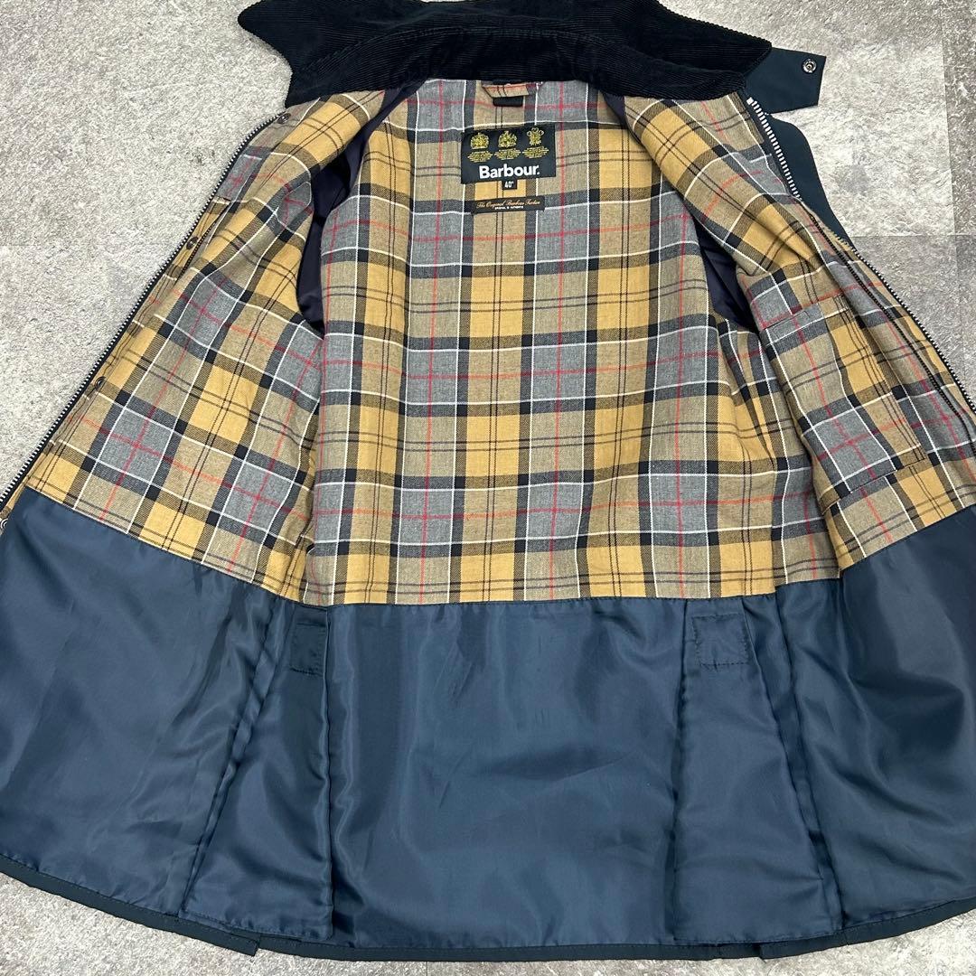 Barbour BEDALE SL 2LAYER ネイビー 40 ブルガリア製