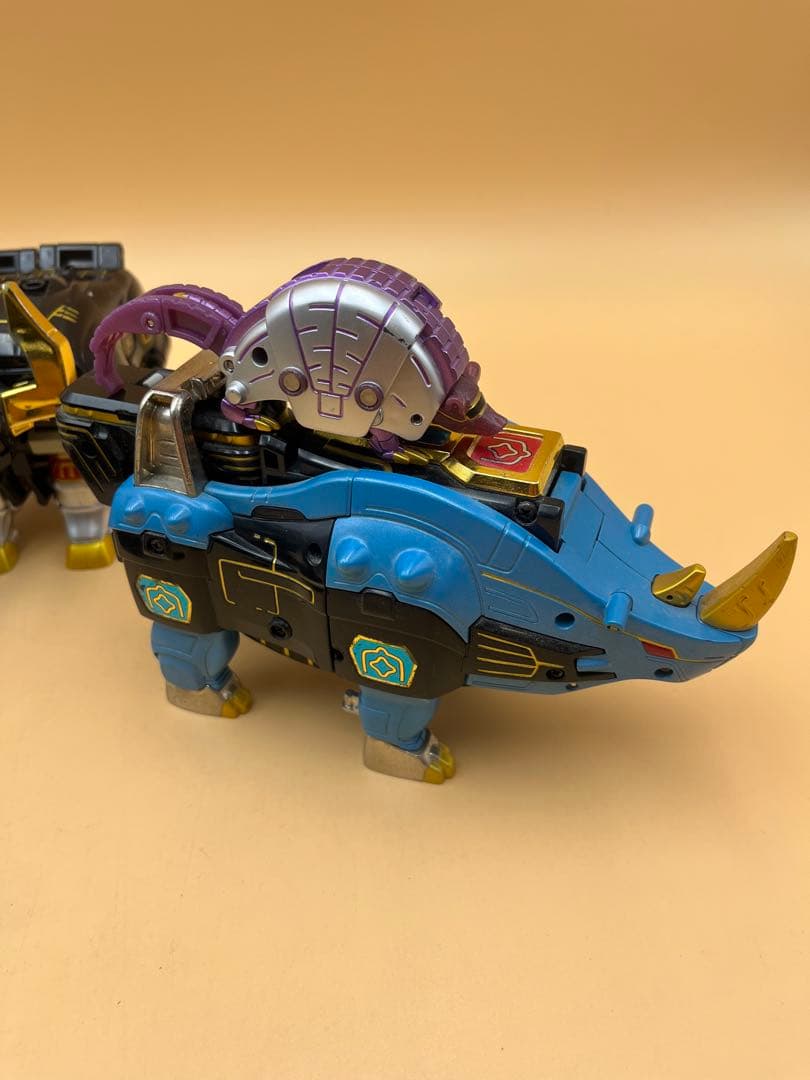 ガオレンジャー パワーアニマル　6体　台座　当時物　超合金