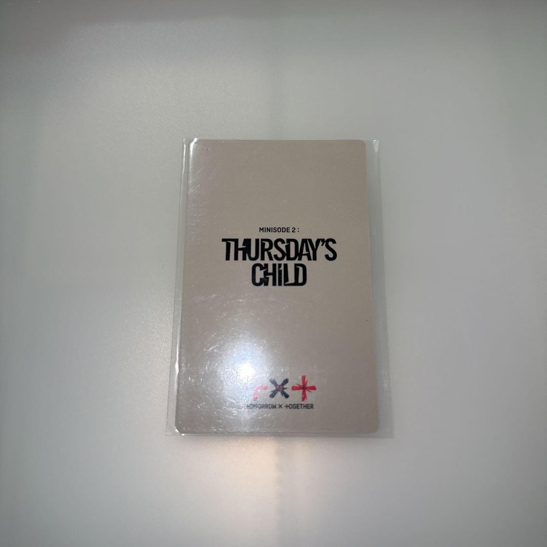 txt Thursday's child トレカ ラキドロ ヨンジュン