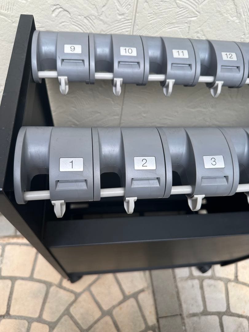 テラモト StoreStyLe傘立Case16ダイヤル 16本用 定価16万