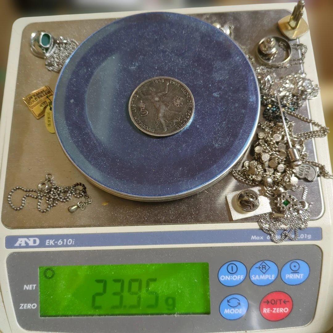 オーストリア　フランツヨーゼフ1世　5コロナ銀貨 1908　治世60周年記念