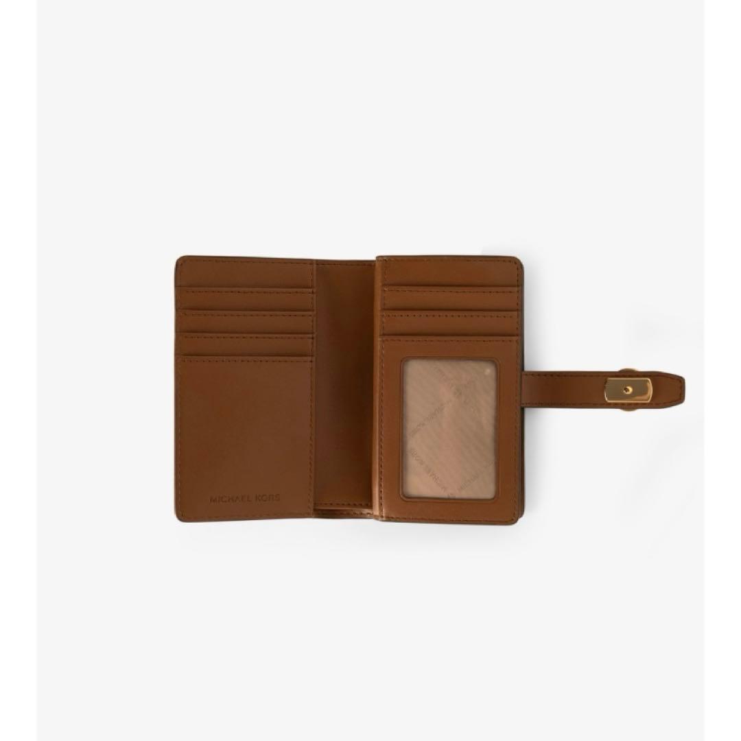 MICHAEL KORS 二つ折り財布　バニラ　シグネチャー