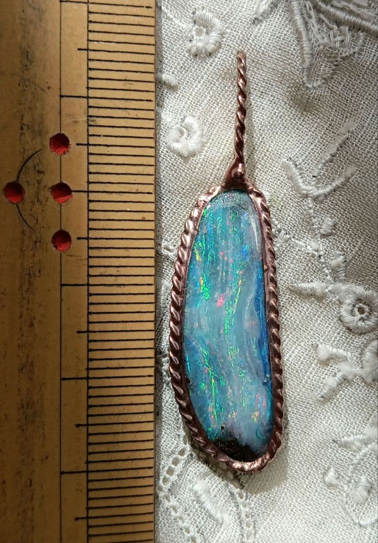 ❤❤〚ボルダーオパール 〛 　　流れるオーロラ ✨✨