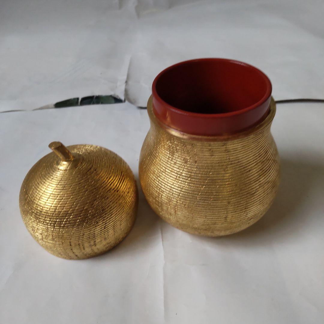 千成金瓢箪 豊太閤縁起 菓子器 煙草入 好 玉泉堂 福井圀雄 共箱 漆器 新品