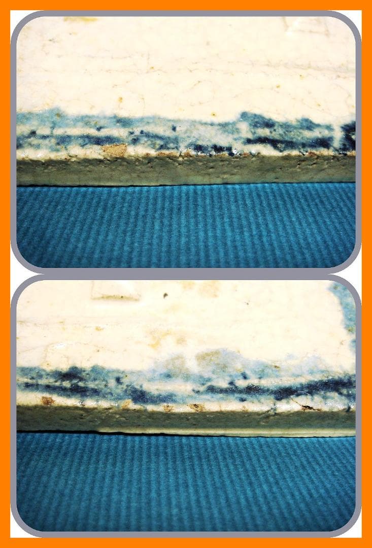 850『十字架 人物 磔刑 陶板』　/骨董品 古美術 古道具 アンティーク