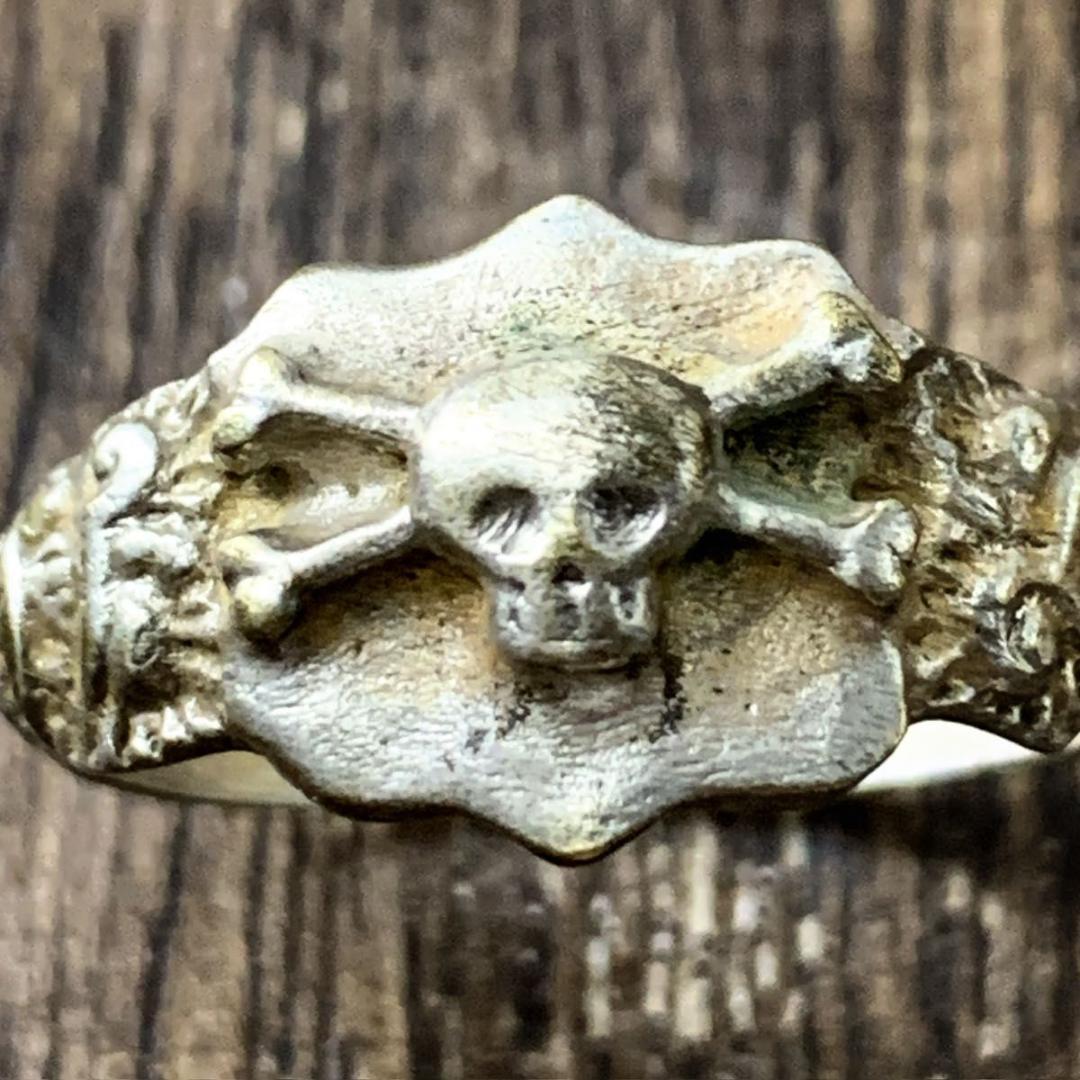 スカルボーンズ ヴィンテージ シルバー ミリタリーリング 24号 指輪 1