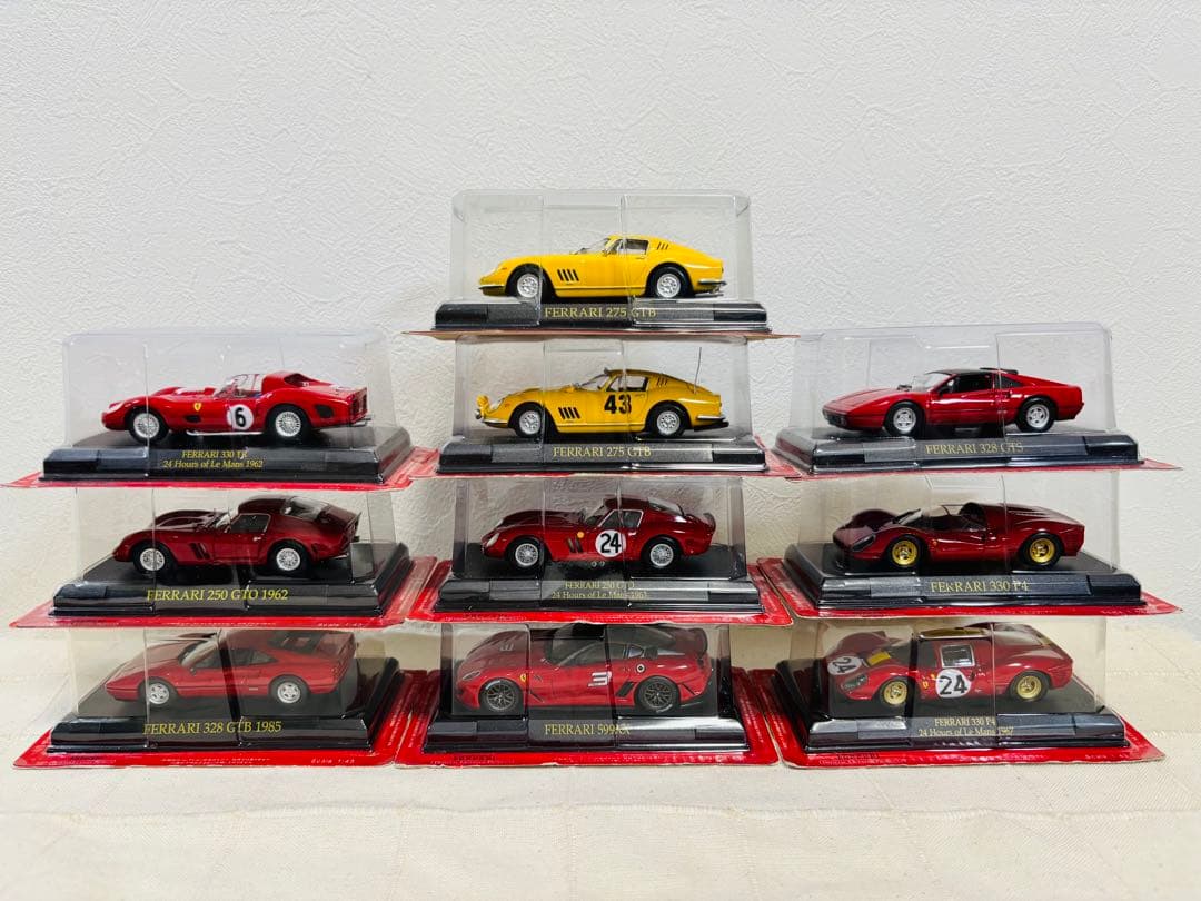 アシェット フェラーリコレクション 10台セット